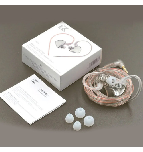 KZ EDCX - Słuchawki dokanałowe / monitory IEM Hi-Res