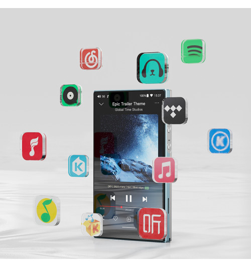 FiiO JM21 - Przenośny odtwarzacz muzyczny Hi-Res z Android 13 i Bluetooth 5.0