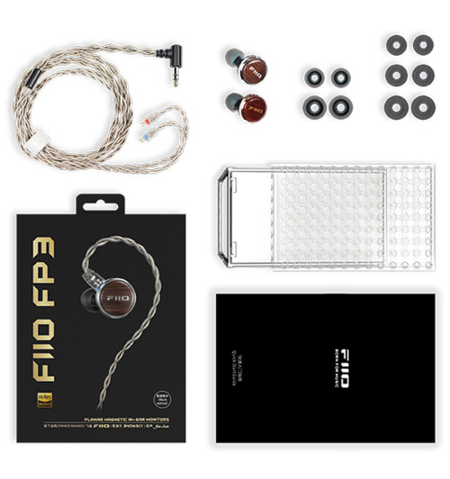 FiiO FP3 - Planarne słuchawki dokanałowe IEM Hi-Res