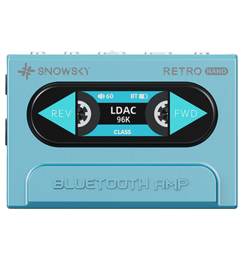 FiiO Snowsky Retro Nano - Przenośny wzmacniacz słuchawkowy z Bluetooth 5.1