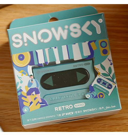 FiiO Snowsky Retro Nano - Przenośny wzmacniacz słuchawkowy z Bluetooth 5.1