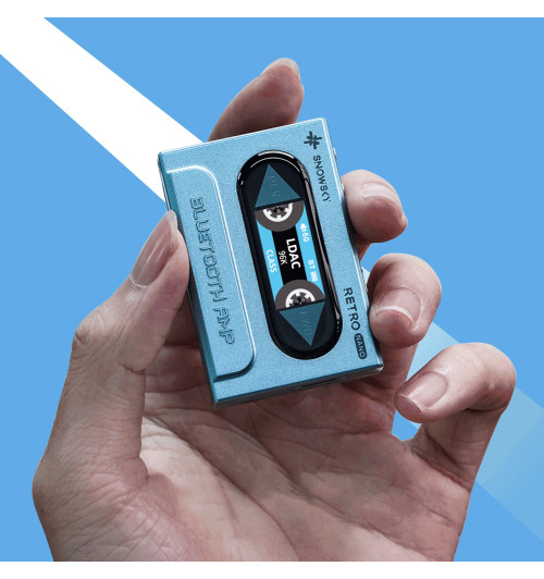 FiiO Snowsky Retro Nano - Przenośny wzmacniacz słuchawkowy z Bluetooth 5.1