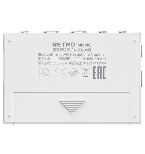 FiiO Snowsky Retro Nano - Przenośny wzmacniacz słuchawkowy z Bluetooth 5.1