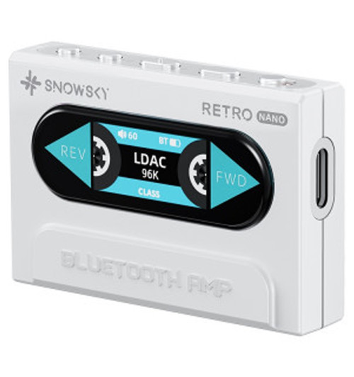 FiiO Snowsky Retro Nano - Przenośny wzmacniacz słuchawkowy z Bluetooth 5.1