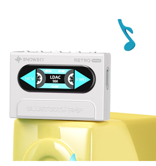 FiiO Snowsky Retro Nano - Przenośny wzmacniacz słuchawkowy z Bluetooth 5.1