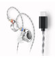 FiiO FD11 Type-C - Słuchawki dokanałowe IEM Hi-Res ze złączem USB-C