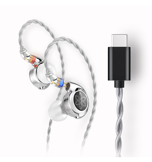 FiiO FD11 Type-C - Słuchawki dokanałowe IEM Hi-Res ze złączem USB-C