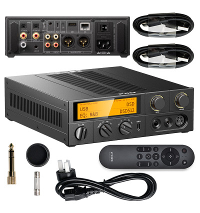 FiiO K17 - Biurkowy wzmacniacz słuchawkowy / przetwornik DAC z Bluetooth 5.1