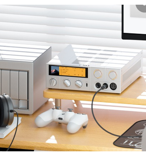 FiiO K17 - Biurkowy wzmacniacz słuchawkowy / przetwornik DAC z Bluetooth 5.1