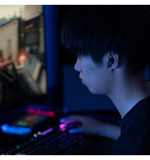 Final Audio VR3000 Wireless - Gamingowe bezprzewodowe słuchawki dokanałowe TWS Bluetooth 5.2 z ANC i adapterem USB-C