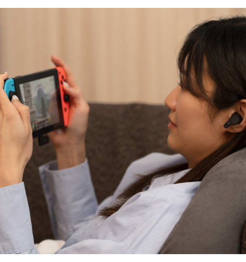 Final Audio VR3000 Wireless - Gamingowe bezprzewodowe słuchawki dokanałowe TWS Bluetooth 5.2 z ANC i adapterem USB-C