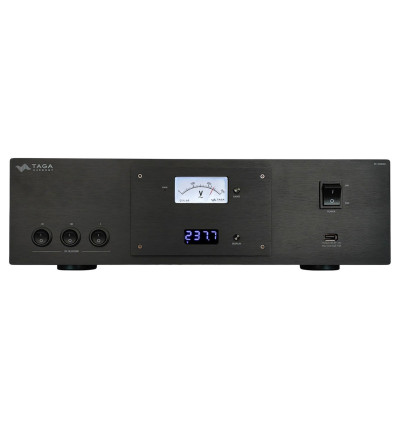 Taga Harmony PC-9000DC - Filtr zasilania / kondycjoner sieciowy z blokerem DC 8 gniazd Schuko + 2x USB