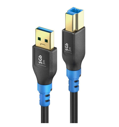 PureLink FI-U300-030 FlexInstall - Kabel USB 3.2 (Gen1x1) USB-A do USB-B 2A/5V/10W 5Gbps 3m