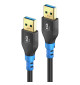 PureLink FI-U310-010 FlexInstall - Kabel USB 3.2 (Gen1x1) USB-A do USB-A 3A/5V/15W 5Gbps 1m