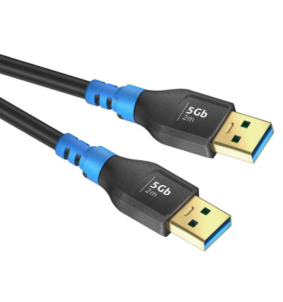 PureLink FI-U310-020 FlexInstall - Kabel USB 3.2 (Gen1x1) USB-A do USB-A 3A/5V/15W 5Gbps 2m