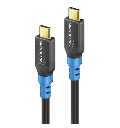 PureLink FI-U400-020 FlexInstall - Kabel USB4 (Gen2x2) USB-C do USB-C 20A/5V/100W E-Marker DP Alt-Mode 2m
