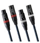 SVS SoundPath Balanced XLR Audio Cable - Para zbalansowanych kabli interkonekt audio XLR - XLR