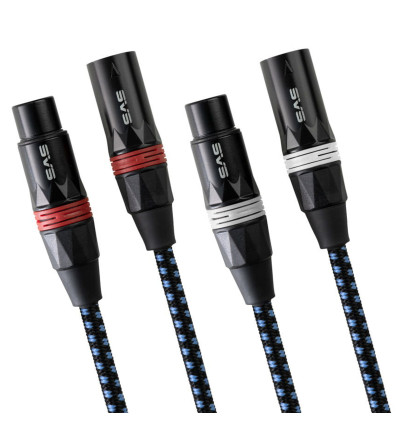 SVS SoundPath Balanced XLR Audio Cable - Para zbalansowanych kabli interkonekt audio XLR - XLR