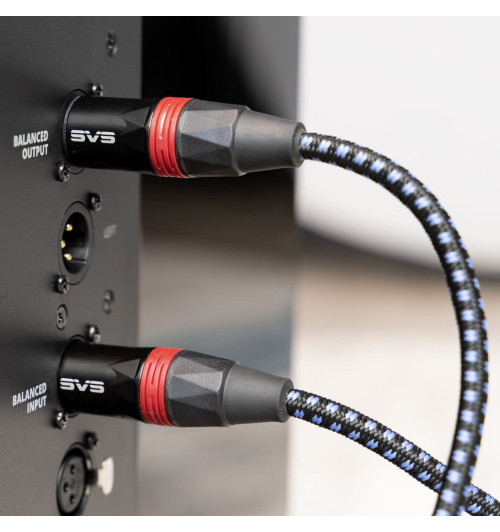 SVS SoundPath Balanced XLR Audio Cable - Para zbalansowanych kabli interkonekt audio XLR - XLR