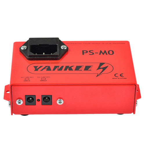Yankee PS-M0 - Profesjonalny zasilacz 9V DC 2x 900mA do 8 efektów gitarowych