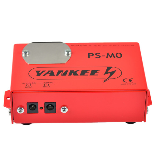 Yankee PS-M0 - Profesjonalny zasilacz 9V DC 2x 900mA do 8 efektów gitarowych