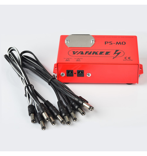 Yankee PS-M0 - Profesjonalny zasilacz 9V DC 2x 900mA do 8 efektów gitarowych