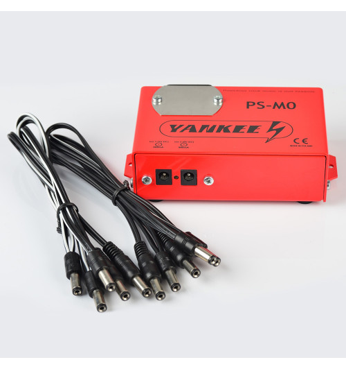 Yankee PS-M0 - Profesjonalny zasilacz 9V DC 2x 900mA do 8 efektów gitarowych