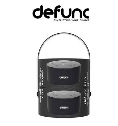 DeFunc DUO – Zestaw głośników bezprzewodowych stereo – para