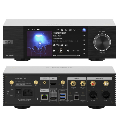 Zestaw EverSolo: DMP-A6 Gen 2 + 2x AMP-F2 + BTR-12