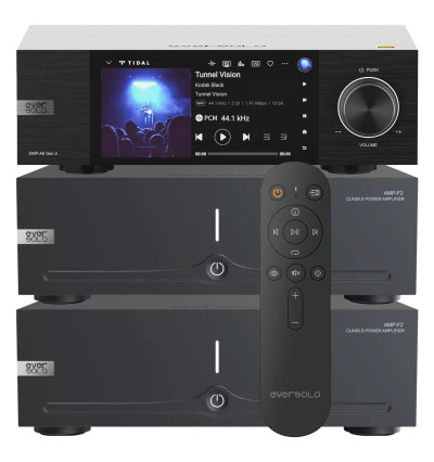 Zestaw EverSolo: DMP-A6 Gen 2 + 2x AMP-F2 + BTR-12