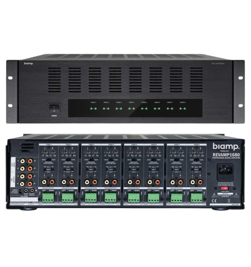 Biamp REVAMP1680 - Wzmacniacz cyfrowy 16-kanałowy