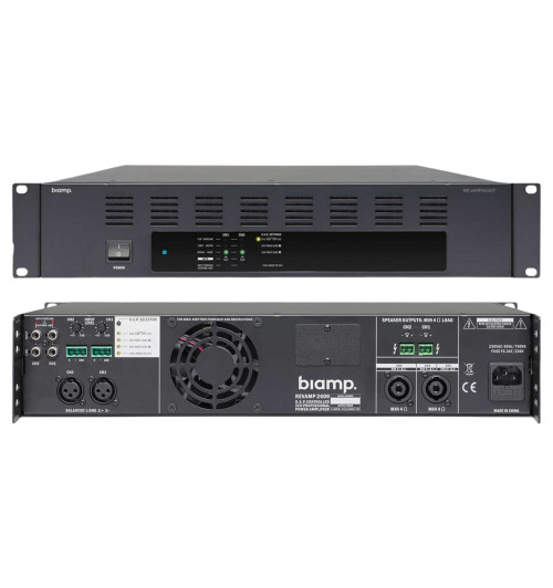 Biamp REVAMP2600 - 2-kanałowy wzmacniacz mocy z procesorem DSP