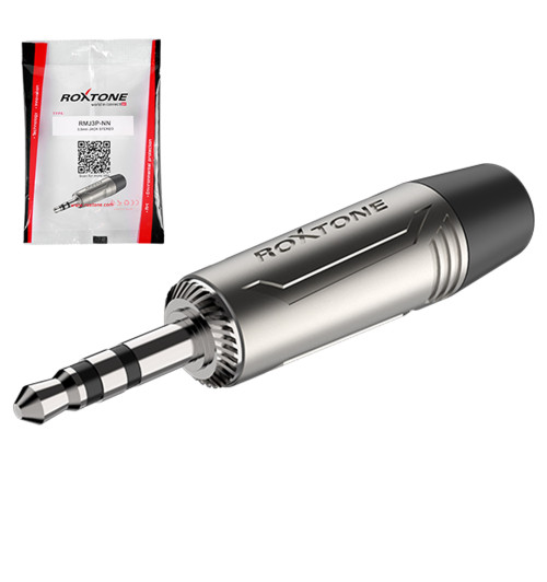 Roxtone RMJ3P-NN - Wtyk typu Jack 3.5mm stereo