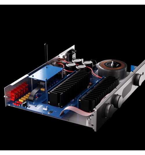 Audiolab 6000A MKII - Wzmacniacz zintegrowany stereo z Bluetooth 5.1