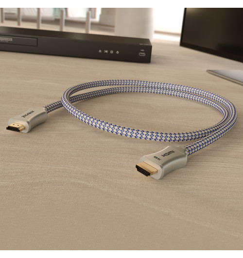 Ricable Visus HDMI 2.1 - Kabel HDMI 2.1 8K/10K 50Gbps HDR eARC