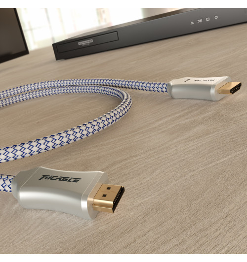 Ricable Visus HDMI 2.1 - Kabel HDMI 2.1 8K/10K 50Gbps HDR eARC