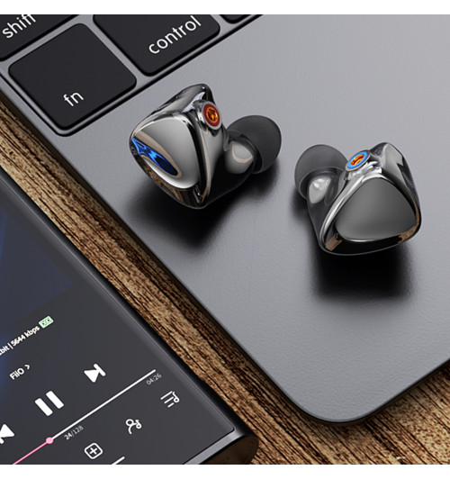 FiiO FX17 - Profesjonalne hybrydowe słuchawki dokanałowe IEM Hi-Res