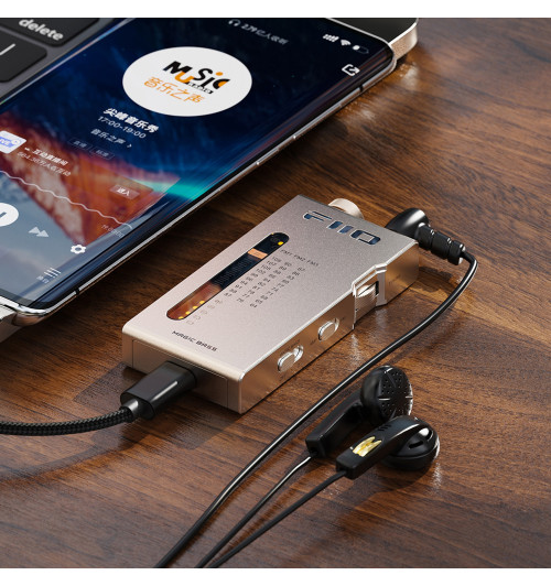 FiiO RR11 - Przenośne radio FM / wzmacniacz słuchawkowy USB-C