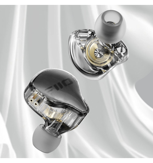 FiiO JD10 TC - Słuchawki dokanałowe / monitory IEM Hi-Res z mikrofonem i złączem USB-C