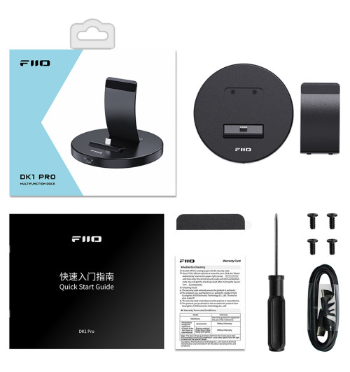 FiiO DK1 PRO - Wielofunkcyjna stacja dokująca USB