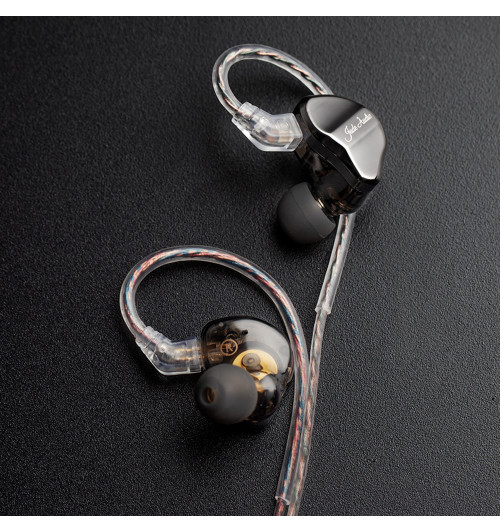 FiiO x JadeAudio JD1 Type-C - Słuchawki dokanałowe / monitory IEM Hi-Res z mikrofonem i złączem USB-C