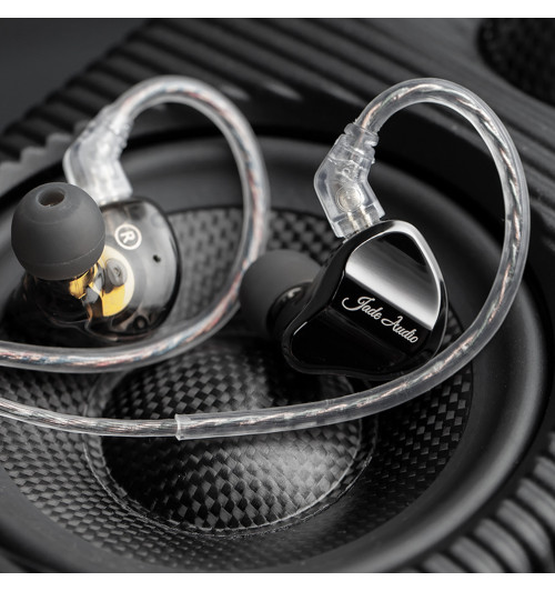 FiiO x JadeAudio JD1 Type-C - Słuchawki dokanałowe / monitory IEM Hi-Res z mikrofonem i złączem USB-C