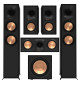 Zestaw kolumn do kina domowego 5.1 - Klipsch R-600F + R-50M + R-50C + R-101SW