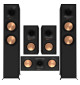 Zestaw kolumn do kina domowego 5.0 - Klipsch R-600F + R-50M + R-50C
