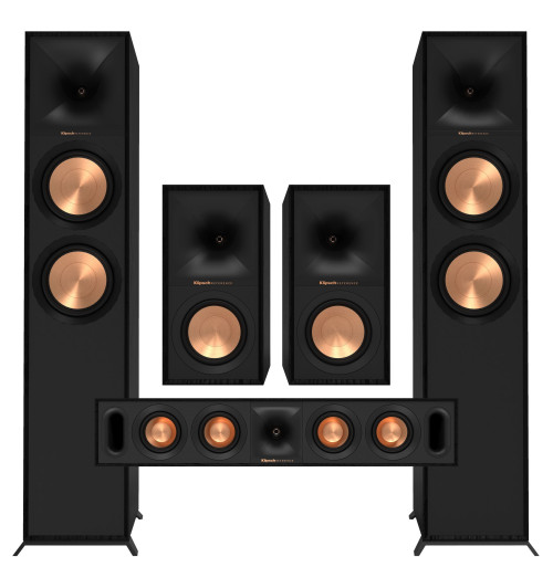 Zestaw kolumn do kina domowego 5.0 - Klipsch R-600F + R-50M + R-30C
