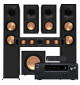 Zestaw kina domowego 5.1: Onkyo TX-NR6100 + Klipsch R-600F + R-50M + R-30C + R-101SW