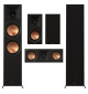 Zestaw kolumn do kina domowego 5.0 - Klipsch RP-8000F II + RP-500M II + RP-500C II