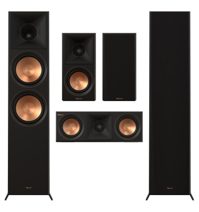 Zestaw kolumn do kina domowego 5.0 - Klipsch RP-8000F II + RP-500M II + RP-500C II