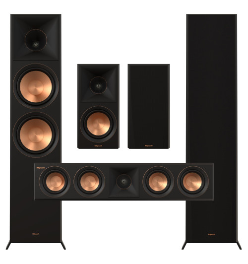 Zestaw kolumn do kina domowego 5.0 - Klipsch RP-8000F II + RP-500M II + RP-404C II