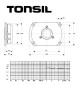 Głośnik wysokotonowy Tonsil GDWK 8-13/120 8 Ohm